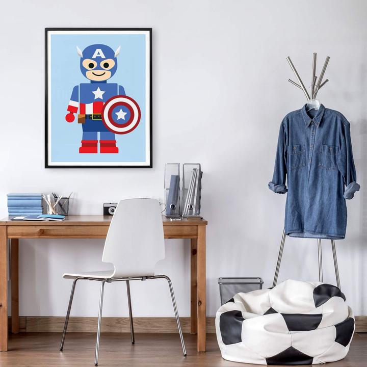 Produktbild Trenddeko Captain America Spielzeug (24 x 30 cm)