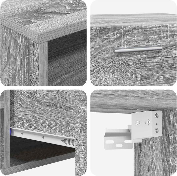 Image du produit vidaXL Holzschrank (39 x 30 x 30 cm)