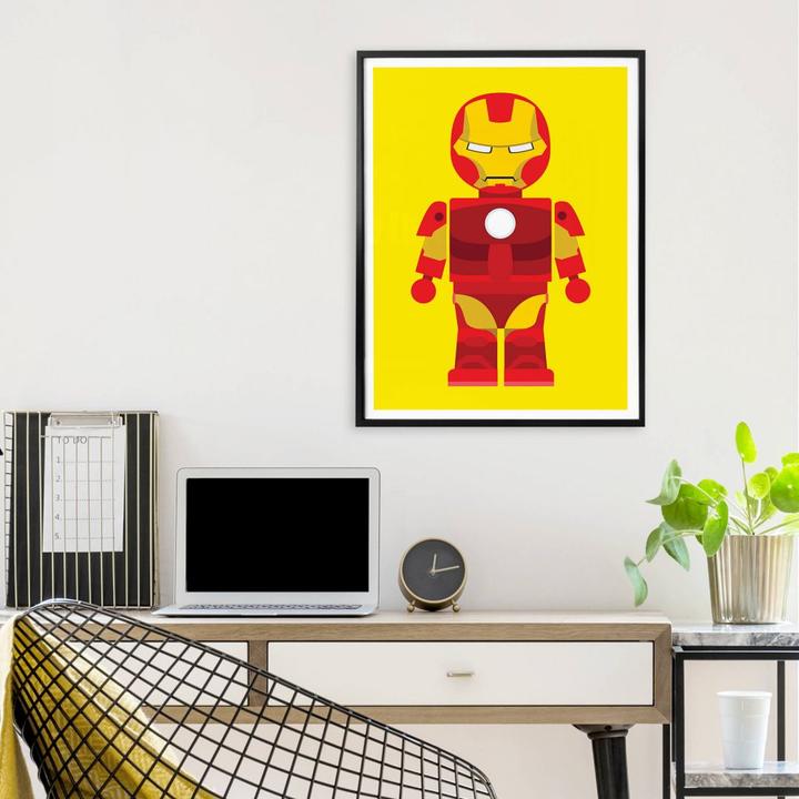 Produktbild Trenddeko Iron Man Spielzeug (40 x 50 cm)