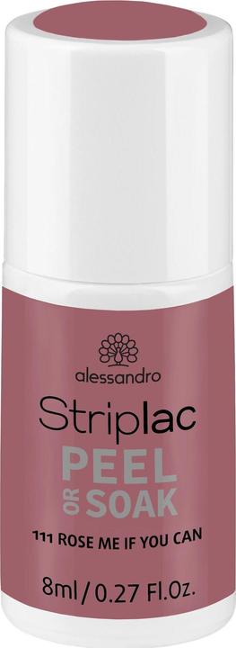 Alessandro Soak Rose me if you can (111 Rose me if you can, Abziehbarer Nagellack)