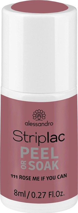 Produktbild Alessandro Soak Rose me if you can (111 Rose me if you can, Abziehbarer Nagellack)