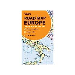 Collins Road Map of Europe, Landkarte