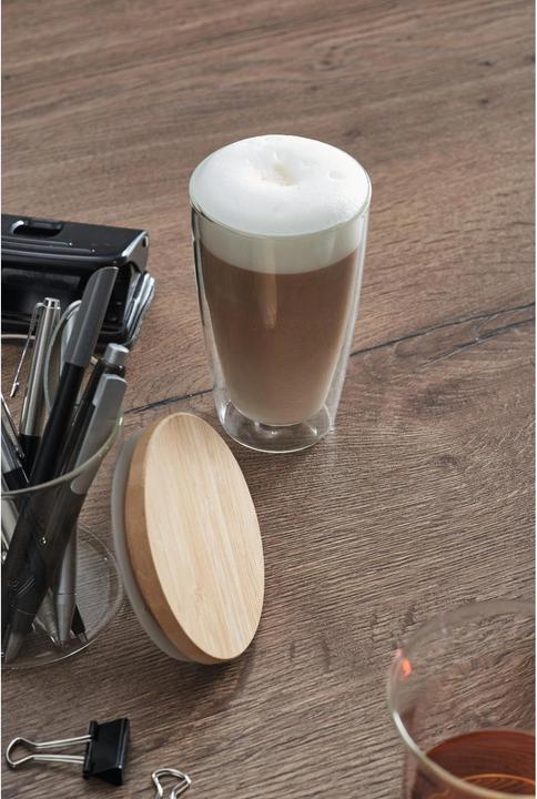 Produktbild Montana Kaffeebecher Enjoy 250 ml, 2 Stück, Transparent (250 ml, 2 x)