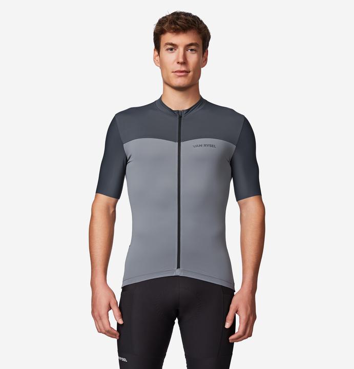 Image du produit Van rysel Maillot vélo route manches courtes été ajusté homme - EDR 2 gris (XXL)