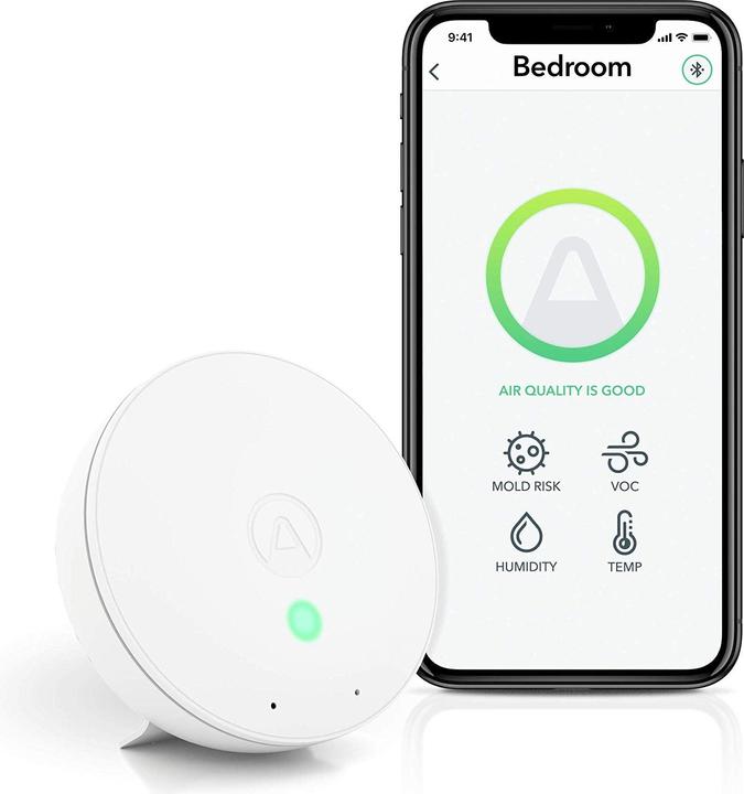 Airthings 292 Wave Mini Indoor Air Quality Monitor