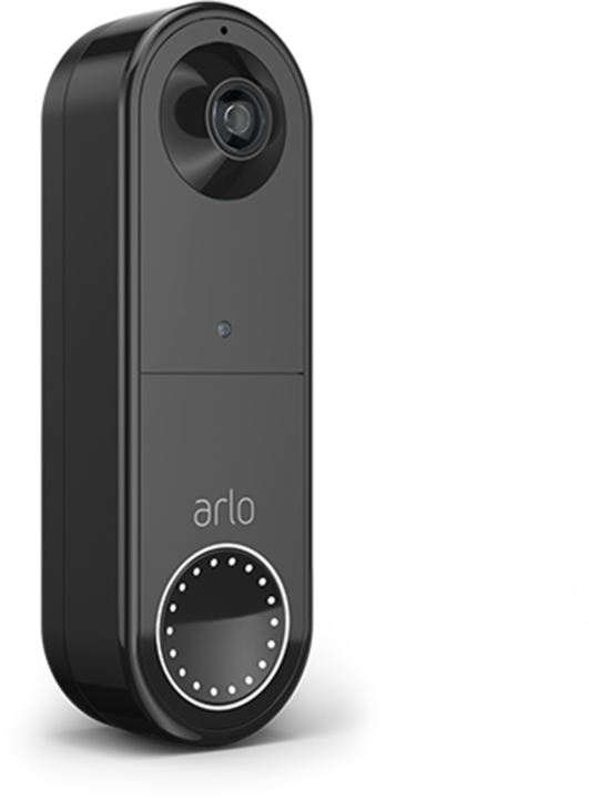 Actual product image Arlo Essential Wire-Free Doorbell, black (Wireless)