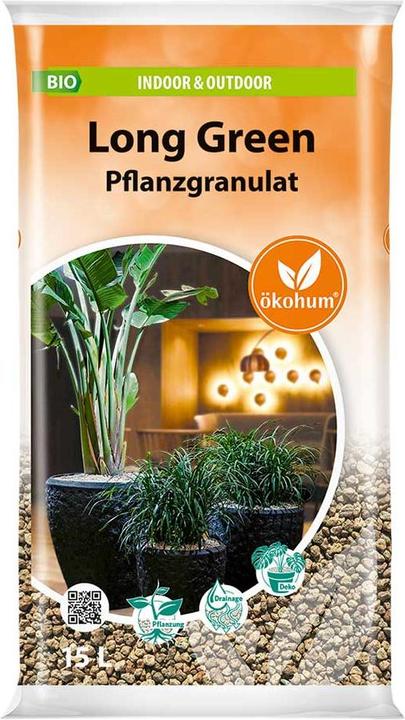 Actual product image Ökohum Pflanzgranulat Long Green