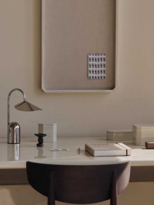 Image du produit Ferm Living Arum Portable Lamp - Stainless Steel