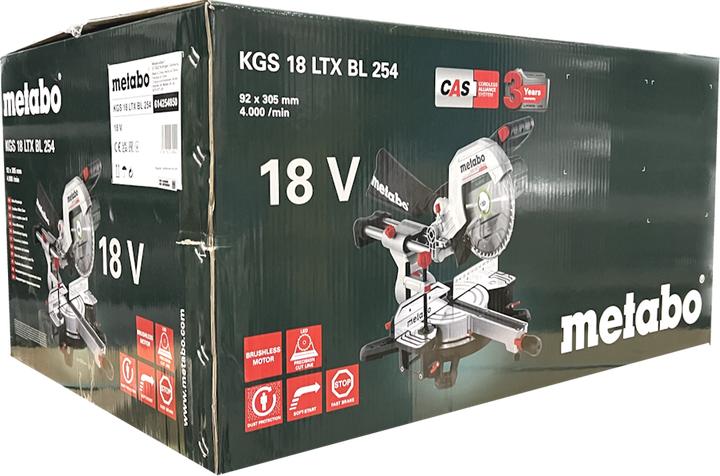 Actual product image Metabo KGS 18 LTX BL 254