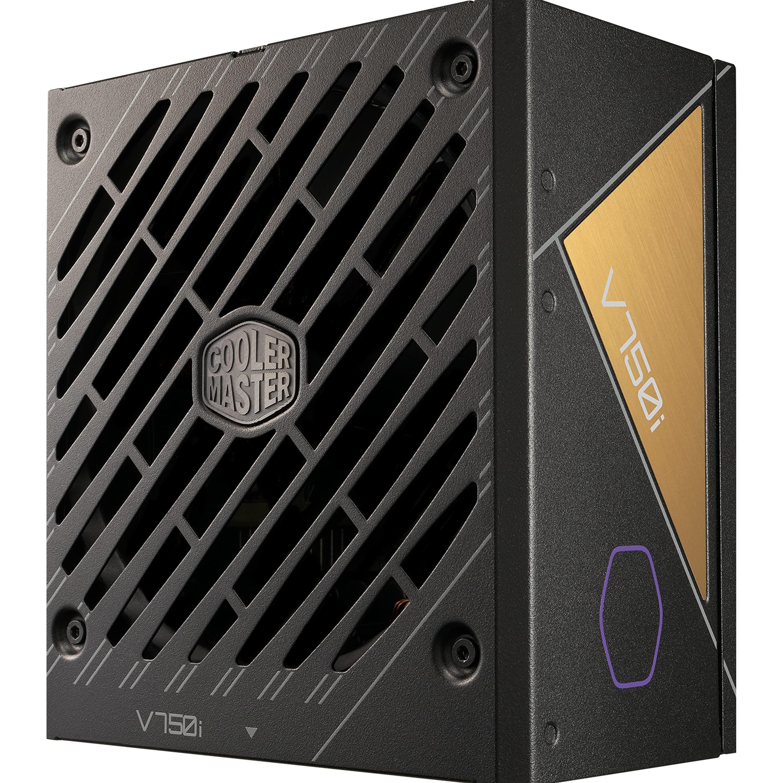 Cooler Master Netzteil CoolerMaster 750W V750 Modular (80+ Gold) (750 W), PC Netzteil, Schwarz