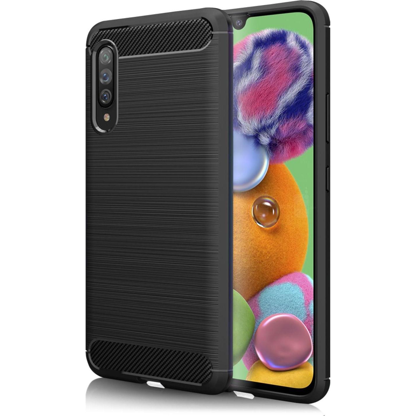Nalia Hülle (Samsung Galaxy A90 5G), Smartphone Hülle, Schwarz