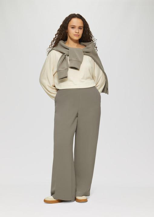Actual product image S.Oliver Hose Wide-Leg-Hose mit elastischem Bund (48)
