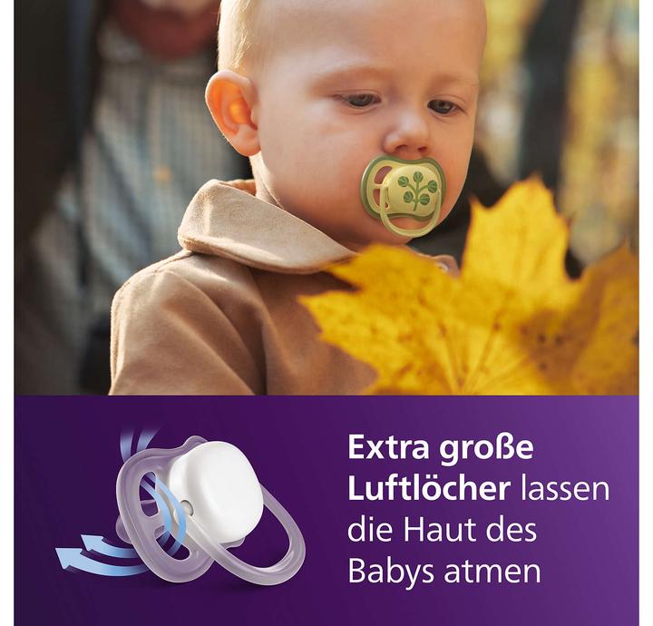 Actual product image Philips Avent Pacifier SCF349/55 ultra air (4x)