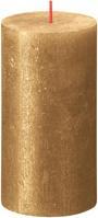 Bolsius candela a colonna shimmer oro 130x68 (1 pz.)