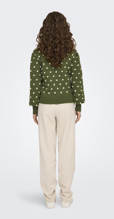 Produktbild JdY Normal geschnitten Hoch geschlossen Lange Bündchen Puffärmel Pullover Strickpullover (XL)