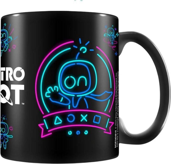 Produktbild Astro Bot Neon Kaffeebecher Logo (315 ml)