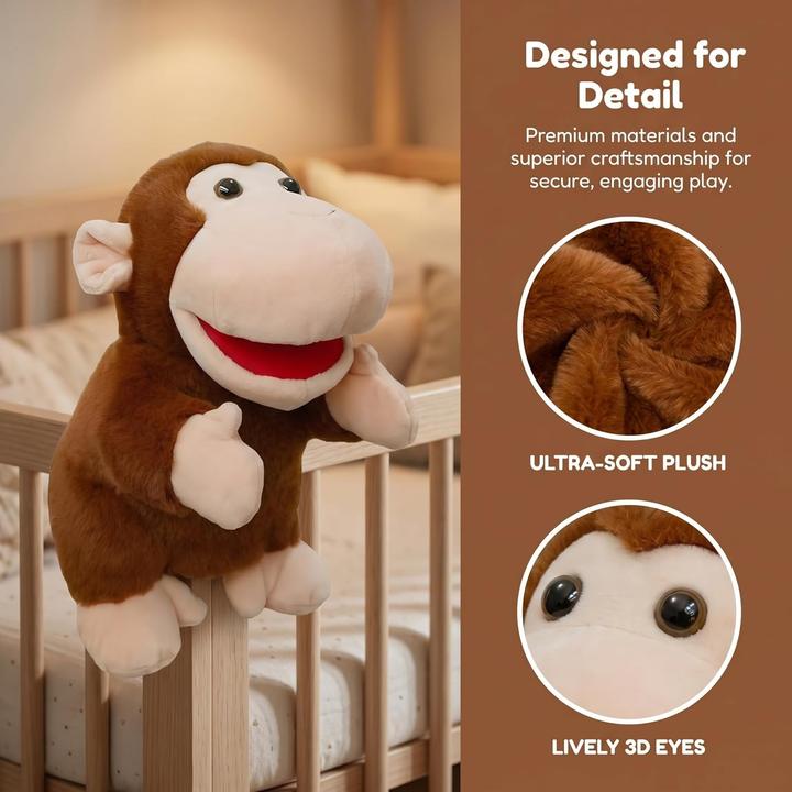 Produktbild Lomtrats Tierhandpuppe Affe