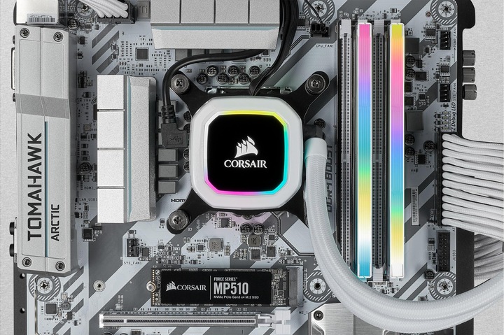 Productafbeelding Corsair Vengeance RGB Pro SL (4 x 8GB, 3600 MHz, DDR4 RAM, DIMM 288 pin)