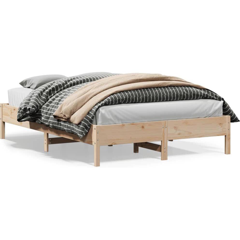 VidaXL, Bett, Bett Kiefer (150 x 200 cm)