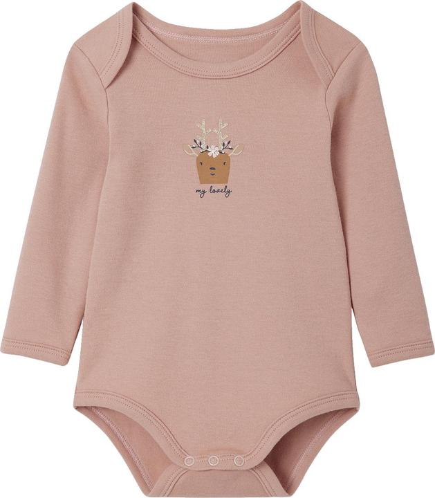 Actual product image Vertbaudet 5-pack of baby slip-on bodysuits (74)