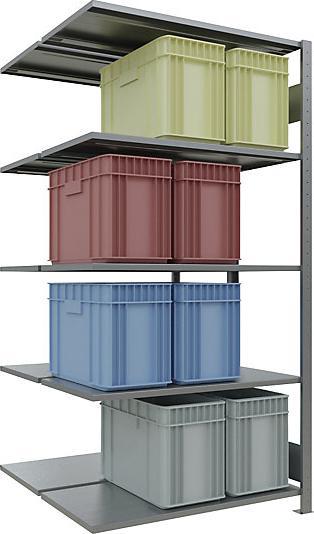 Actual product image eurokraft pro Boltless shelving, double row