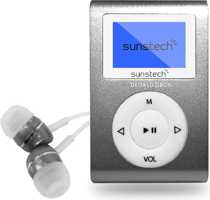 Produktbild Sunstech MP3 Dedalo II 8Gb micro USB (8 GB)