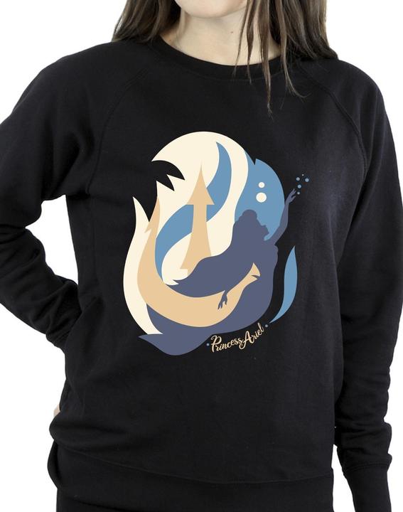 Produktbild Disney The Little Mermaid Colour Silhouettes Sweatshirt (L)