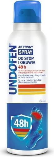 Image du produit Lactacyd UNDOFEN Active Spray pour pieds et chaussures 48h 150ml (Bain de pieds, 150 ml)