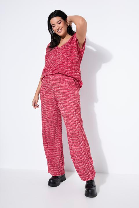 Produktbild Studio Untold Hose, Wide Legs, Struktur, Elastikbund (56)