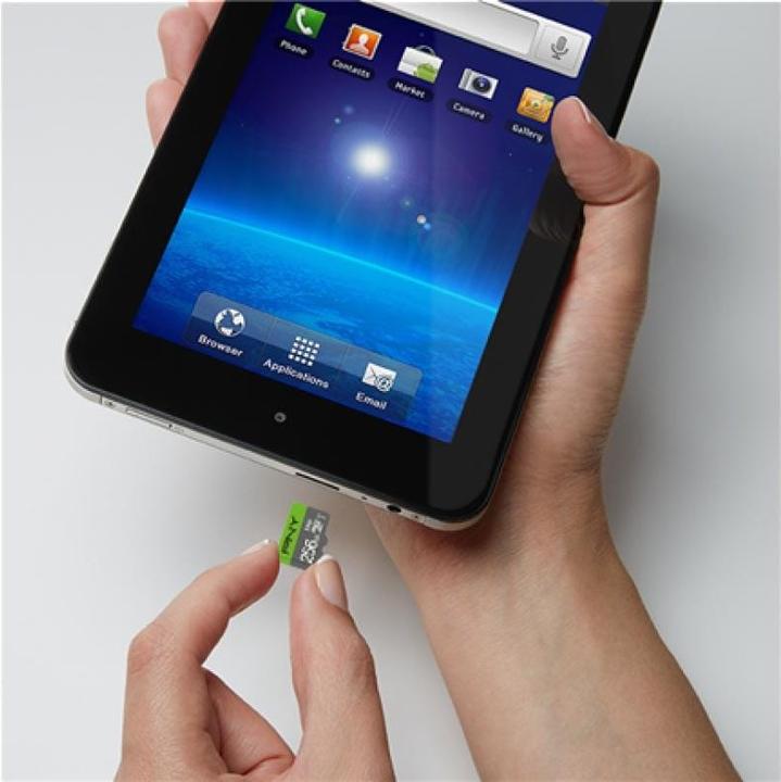 Actual product image PNY microSDXC card Elite UHS-I U1 256 GB (256 GB, microSDXC, U1, UHS-I)