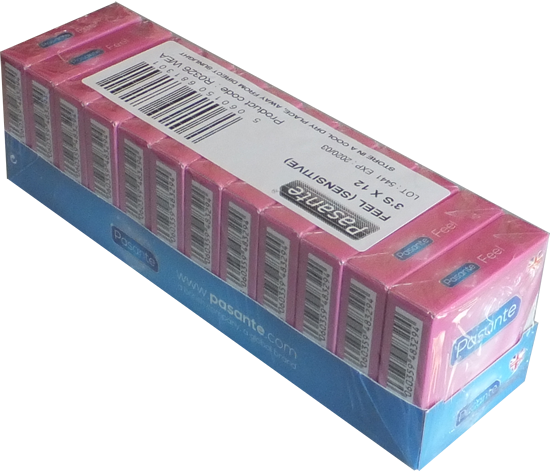 Produktbild Pasante Feel» (Vorteilspack!) 12x3 gefühlsechte Kondome für empfindsame Liebhaber (36 Stk.)