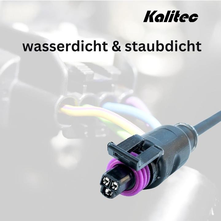 Produktbild Kalitec Delphi Metri-Pack 3 polig mit angespritztem 3 Meter PUR Kabel 3x0,75 mm² schwarz I konfektio (3 m)