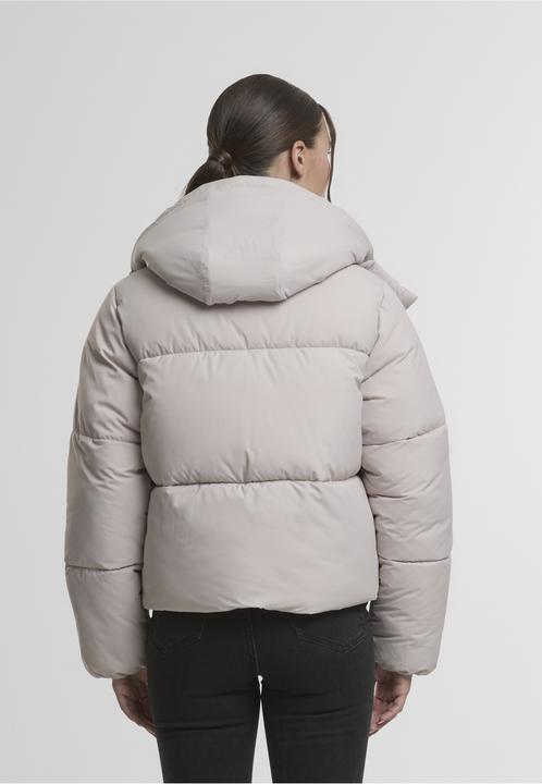 Actual product image Urban Classics Ladies Hooded Collar Puffer Jacket cloud L (L)