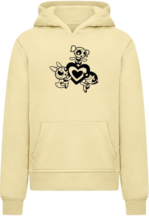 Produktbild Merchcode Kids The Powerpuff Girls - Outline Basic Hoody - 189919 (110, 116)