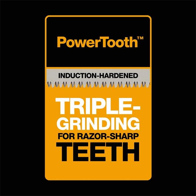 Produktbild Fiskars Pro Handsäge für Holz, Laminat und PVC, Sägeblattlänge: 38 cm, 9 TPI, Schwarz/Orange, PowerT