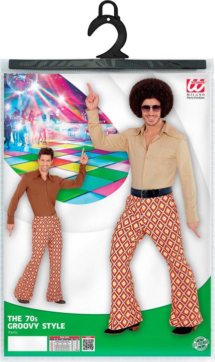 Actual product image Widmann 70s men's trousers diamonds (XXL)