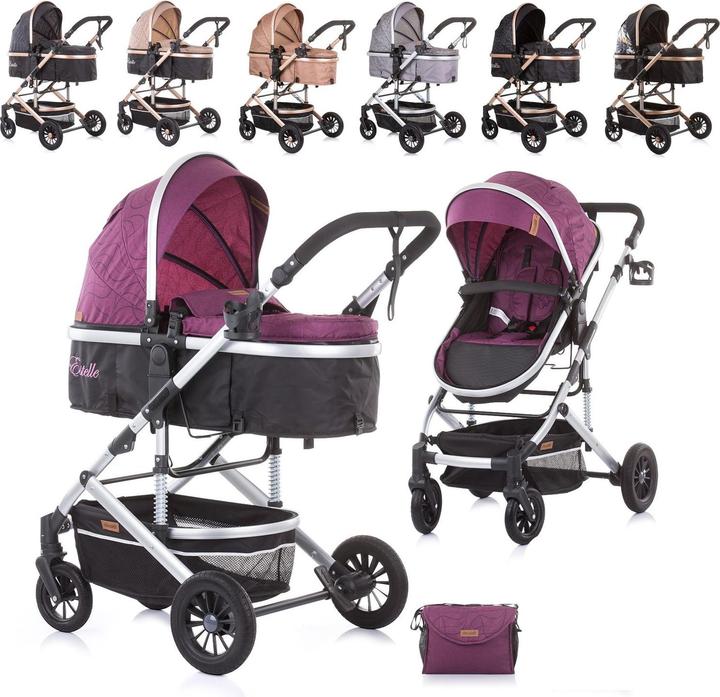Actual product image Chipolino Combi stroller 2in1 Estelle (0 Months - 3 years)