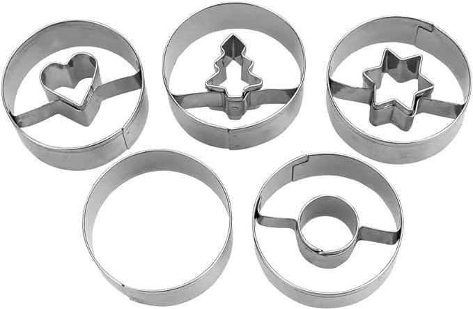 Image du produit Städter Set d'emporte-pièces Linzer le pointu ø 4x1.5 cm lisse 5 pièces