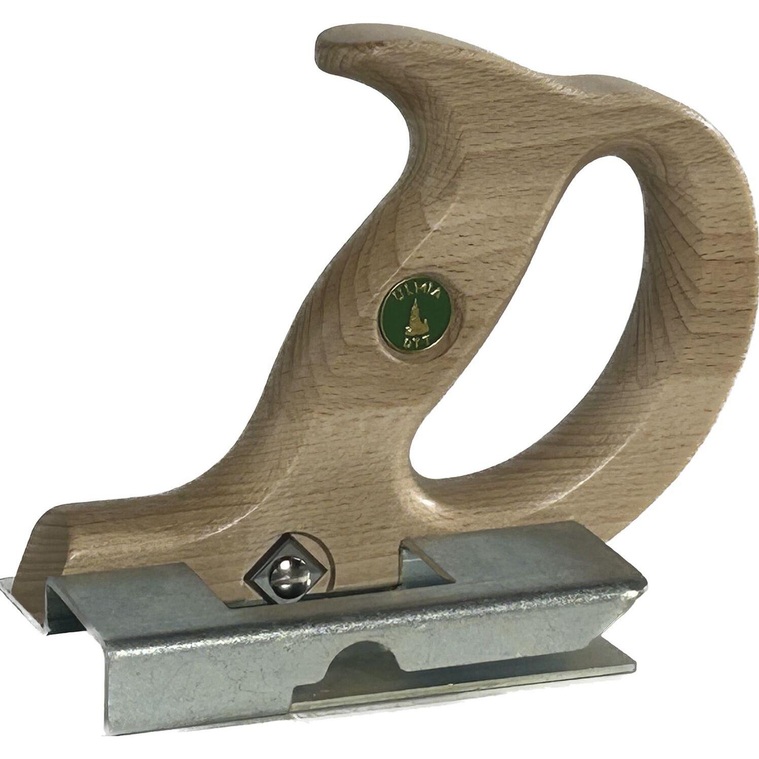Ulmia, Beitel + Handhobel, Kantenhobel, Furnierkantenschneider mit 4-schneidigem Messer für Furniere