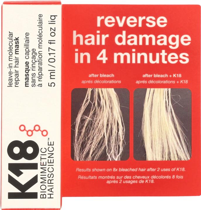 Actual product image K18 Leave-In Molecular Repair Hair Mask
