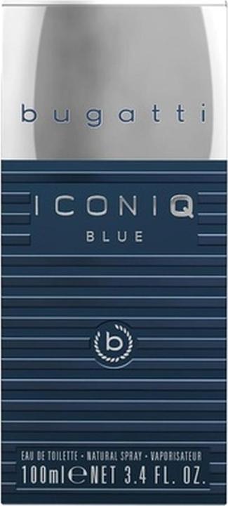 Immagine prodotto Bugatti Iconiq Blue Profumo per Uomo 100ml - Ambra acquatica aromatica (Eau de toilette, 100 ml)