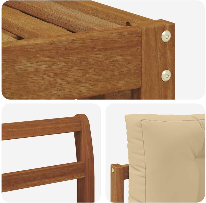 Produktbild vidaXL Outdoor-Sofa
