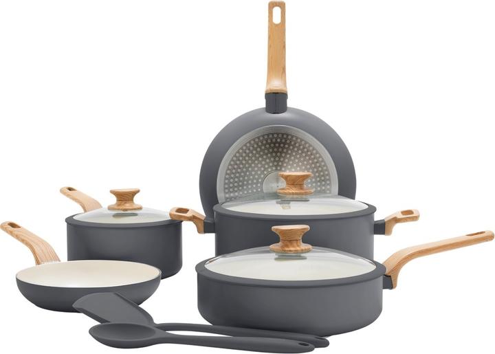 Produktbild Greenpan Set Pentole Ceramiche a Induzione Essence Taupe (Pfannenset + Topfset, Aluminium)