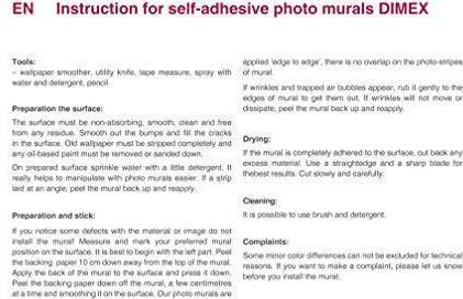 Produktbild Dimex line Küchenrückwand Folie selbstklebend