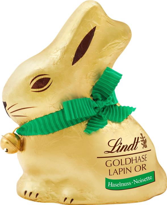Image du produit Lindt Lapin doré Lait Noix (100 g)