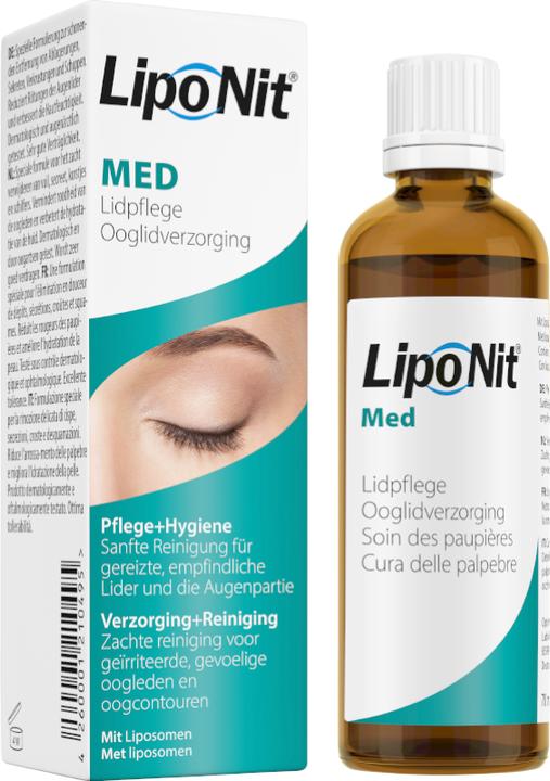 Image du produit Lipo Nit Lidpflege (Fluide pour le soin des yeux, 70 ml, Jour + nuit)