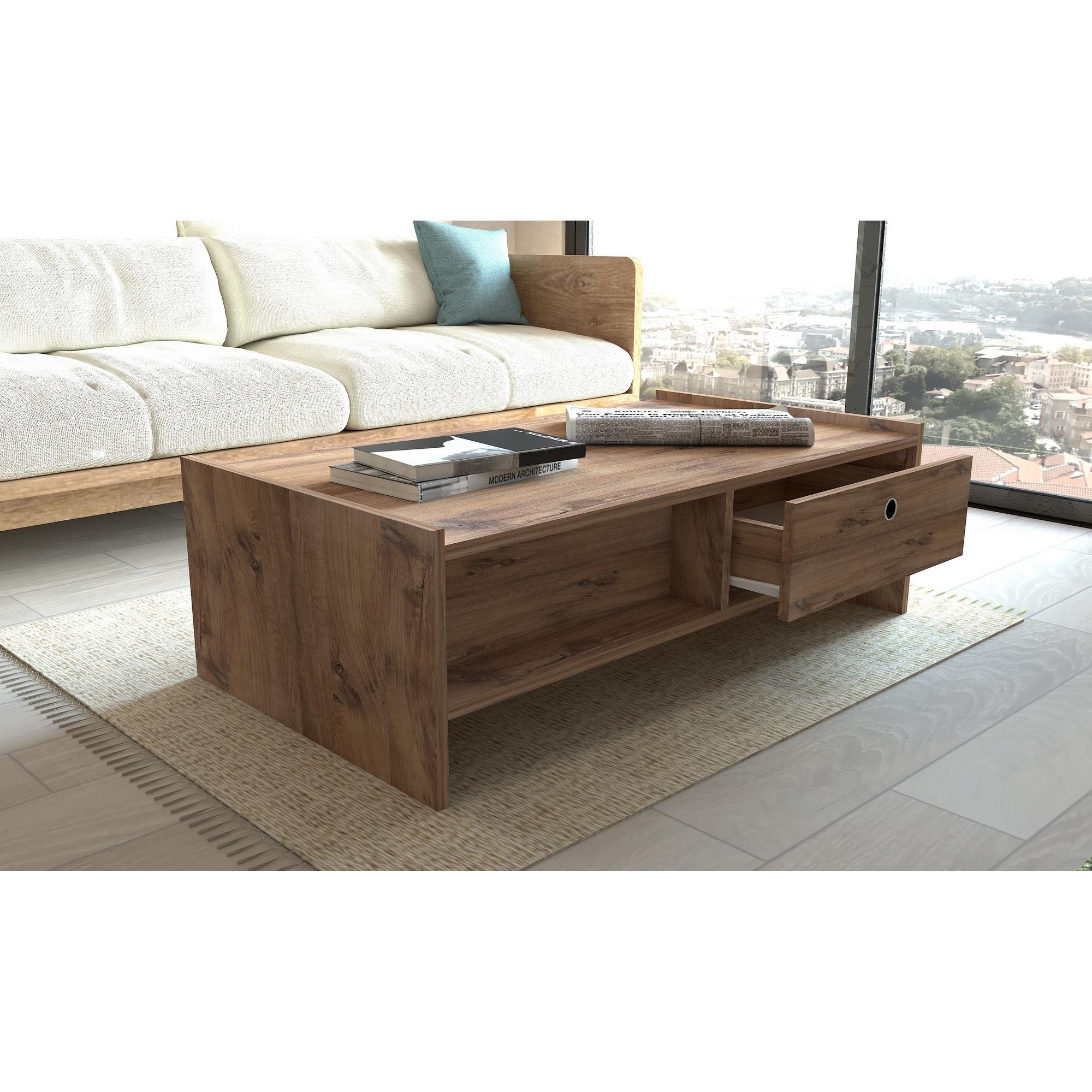 Thumbnail - Hanah Home, Couchtisch + Beistelltisch, Aidan (110 x 60 x 35 cm)