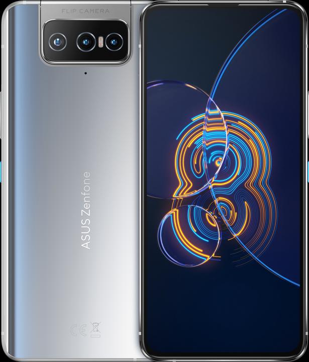 ASUS Zenfone 8 Flip (256 Go, Argent mat, 6.67", Double SIM + SD, 64 Mpx, 5G)