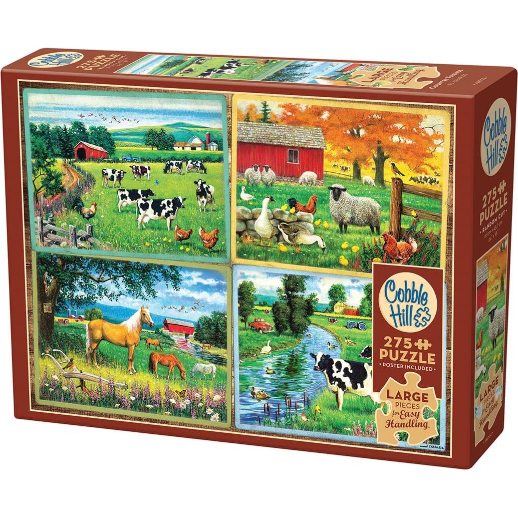 Thumbnail - Cobble Hill Tiere auf dem Land 275 Teile (275 Teile)