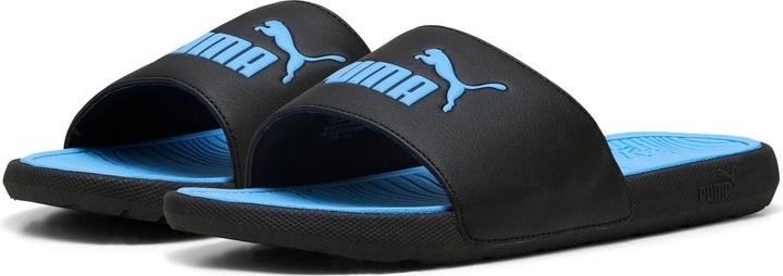PUMA Black-Team Light Blue